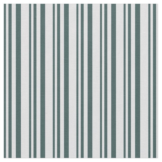 Dark Slate Grey & Lavender Stripes/Lines Pattern Fabric (Close Up)