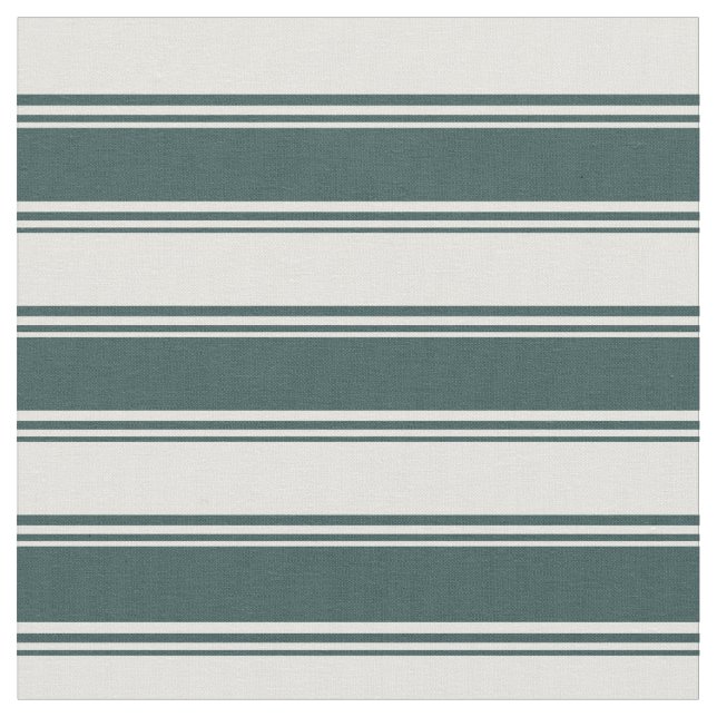 Dark Slate Grey & Light Yellow Lines Fabric (Close Up)