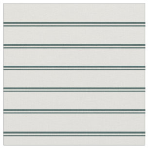 Dark Slate Grey & Light Yellow Stripes Pattern Fabric