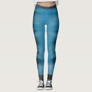 Dark Smudge Tie Dye print Leggings