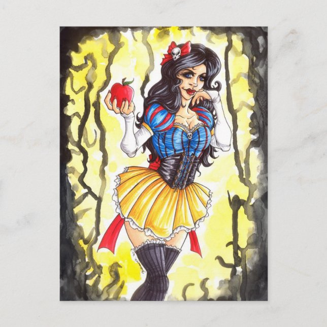 Dark Snow White Postcard (Front)