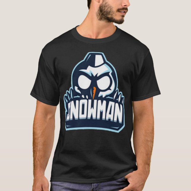 Dark snowman T-Shirt (Front)