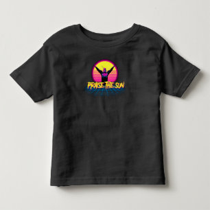 Dark Souls Praise The Sun for Mens Black Toddler T-shirt