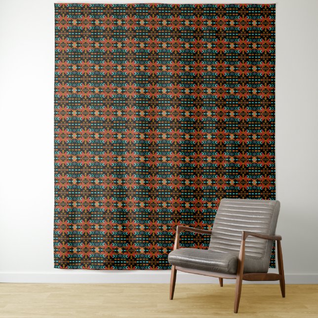 Dark Southwestern Skies Beautiful  Tapestry (In Situ)