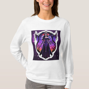 "Dark Sovereignty: Arcane Elegance Sticker" T-Shirt