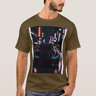 Dark Sports  in Japanese Neon City T-Shirt