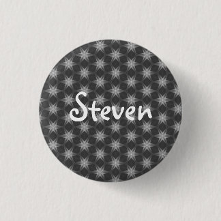 Dark Star Name badge button pin