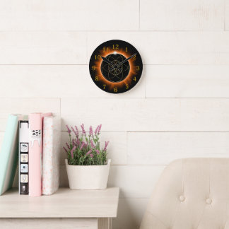 Dark sun clock flower of life