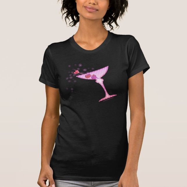 Dark T-shirts - PINK MARTINI (Front)