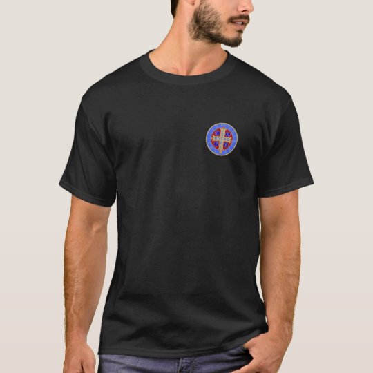 Dark T-Shirts with the Medal of St. Benedict
