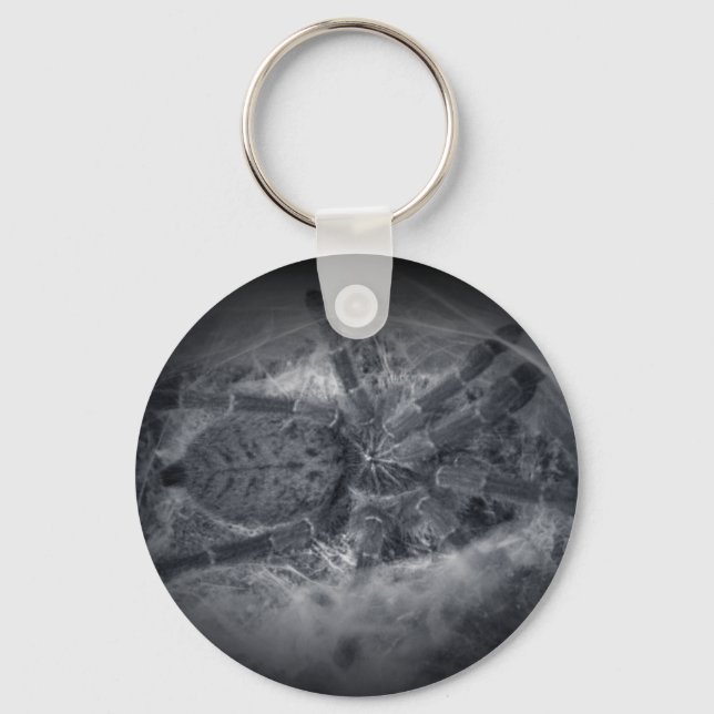 Dark Tarantula Keychain (Front)