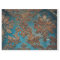 Dark Teal and Patina Damask Decoupage Tissue Paper