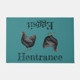 Dark Teal Door Mat Farmhouse Hentrance Eggit