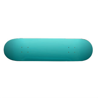 Dark Teal Ombre Skateboard
