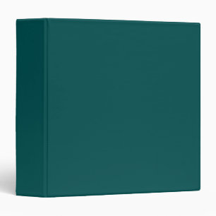 Dark Teal (solid colour) Binder