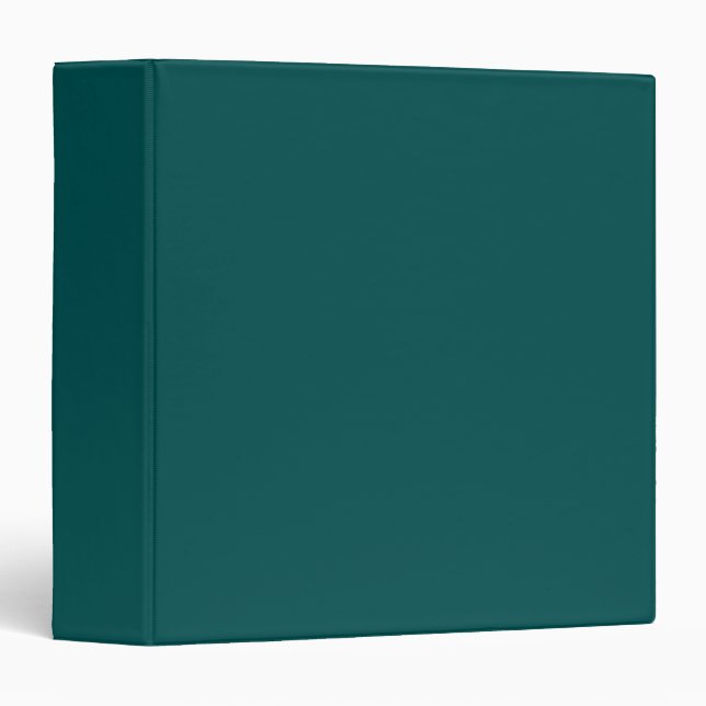  Dark Teal  (solid colour)  Binder (Front/Spine)