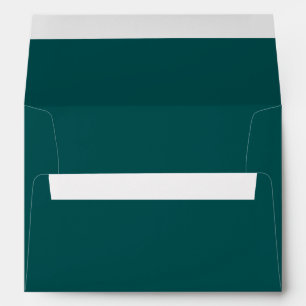  Dark Teal  (solid colour)  Envelope