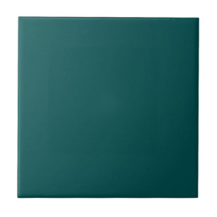 Dark Teal Solid Colour Tile