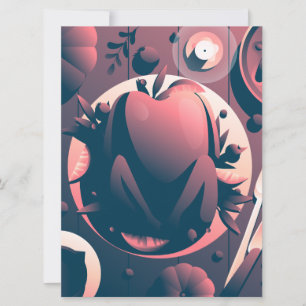 dark thanksgiving dinner invitation