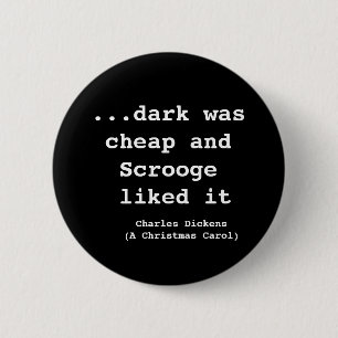 Dark-The Scrooge Collection 2 Inch Round Button
