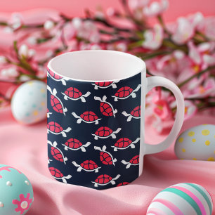 Dark Theme Tortoise  Coffee Mug