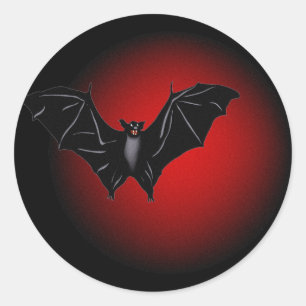 Dark Thoughts Classic Round Sticker