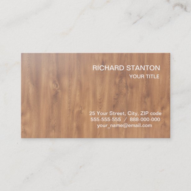 Hardwood Flooring Business Cards & Profile Cards Zazzle CA