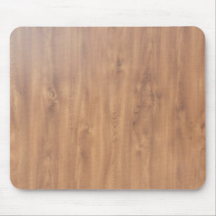 Dark timber pattern mouse pad