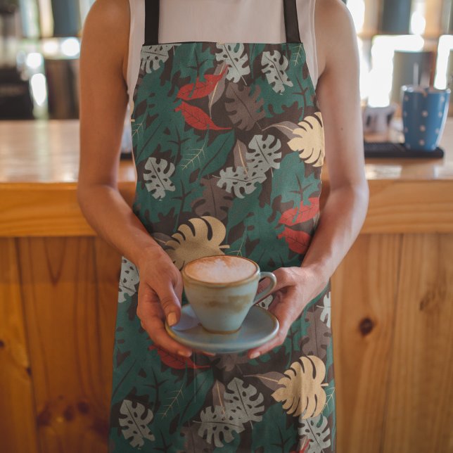 Dark Tropical Apron (Creator Uploaded)