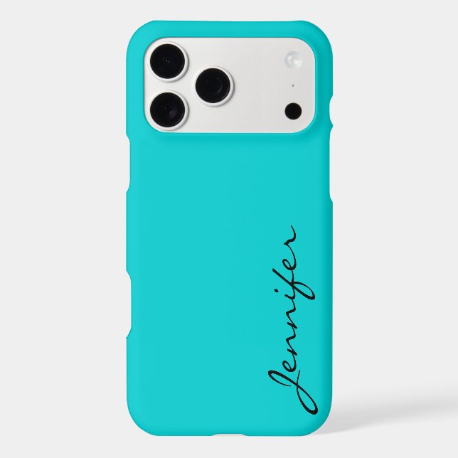Dark turquoise colour background (Back)