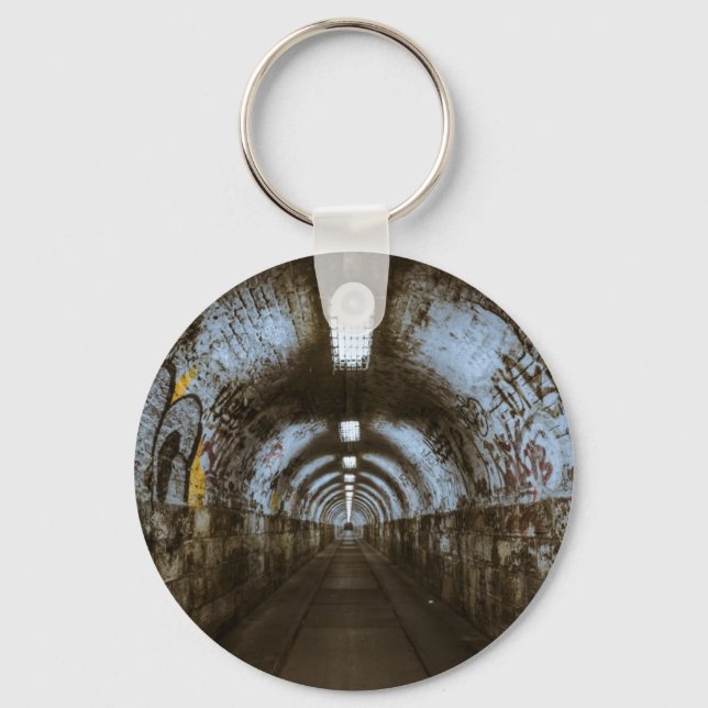 Dark underground tunnel keychain (Front)