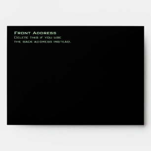Dark Victorian A7 Card Envelope