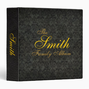 Dark Victorian Custom 1.5" Binder