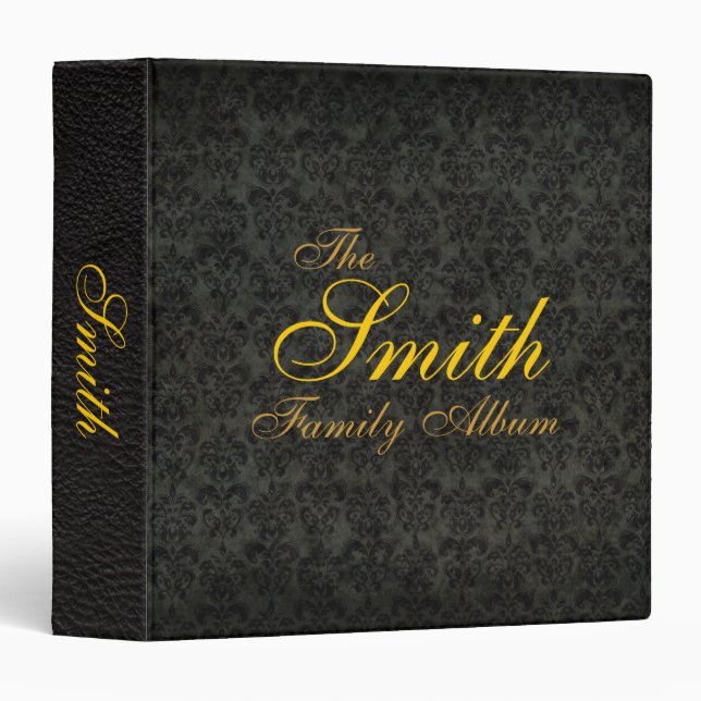 Dark Victorian Custom 1.5" Binder (Front/Spine)