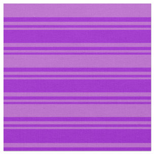 Dark Violet and Orchid Coloured Lines Fabric