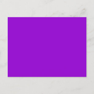 Dark Violet Colour Background Postcard