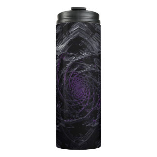 Dark Vortex Thermal Tumbler – Galaxy Spiral Geomet