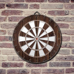 Dark Walnut Midcentury Modern Dartboard<br><div class="desc">Dark Walnut Midcentury Modern</div>