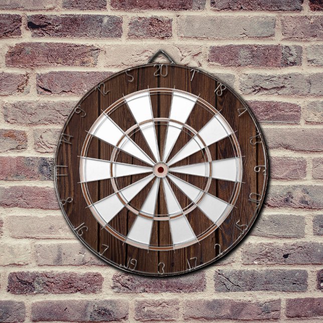 Dark Walnut Midcentury Modern Dartboard (Creator Uploaded)