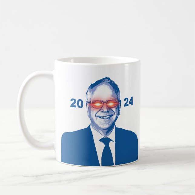 Dark Walz 2024 Coffee Mug (Left)