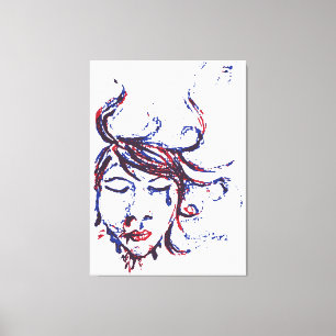 dark waters canvas print