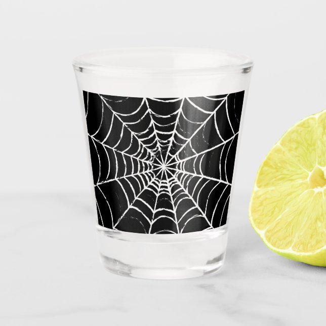 Dark Web Shot Glass (Front)