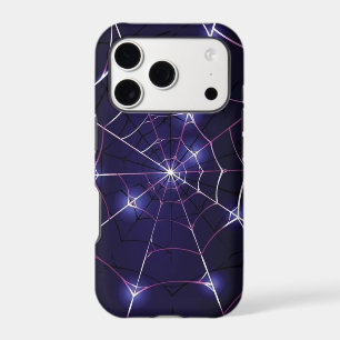 Dark Web & Silver Spider iPhone 17 pro Case