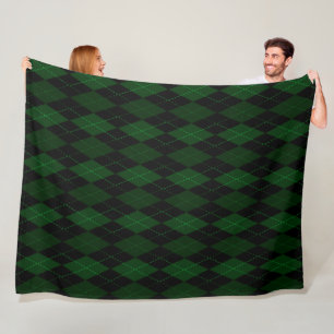 Dark Welsh Dragon Fleece Blanket