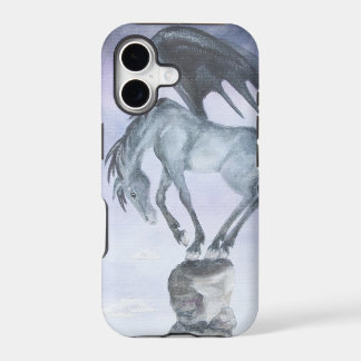 Dark Winged Fantasy Horse iPhone 5 Case