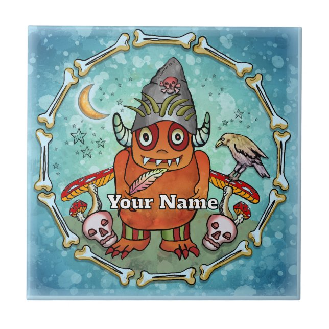 Dark Wizard Monster Tile (Front)