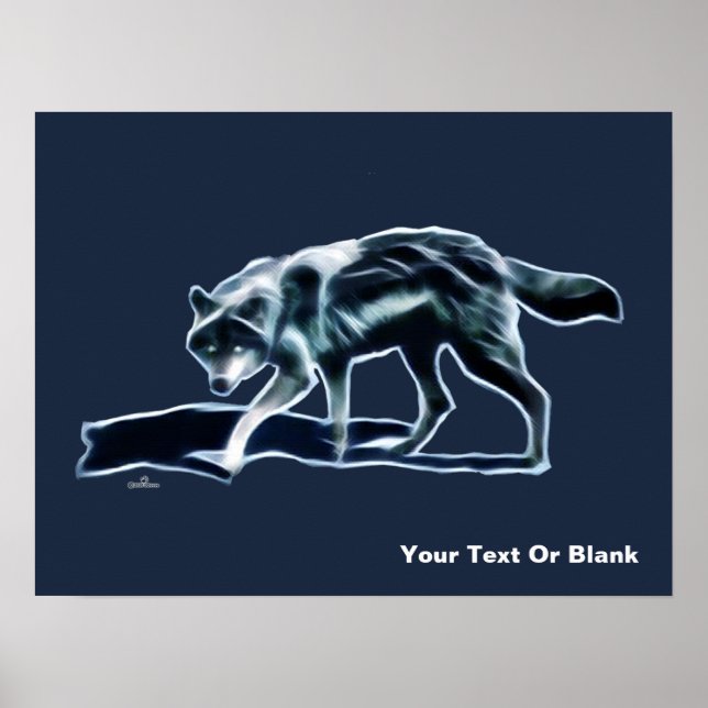 Dark Wolf Poster (Front)