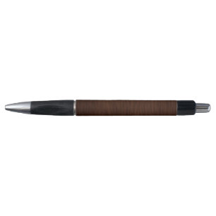 Dark Wood Grain Look Background Pen