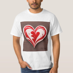Dark Wood Heart T-Shirt