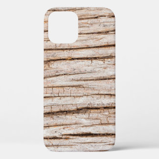 Dark wood texture. Abstract background Vintageabst iPhone 12 Case